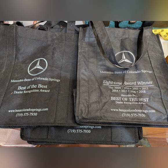Set Of 3 Mercedes Tote Bags - Picture 2 of 3